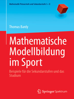 cover image of Mathematische Modellbildung im Sport